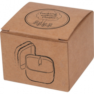 Logotrade promotional product image of: Candle in tin PRAGUE