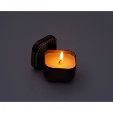 Logotrade promotional giveaways photo of: Candle in tin PRAGUE