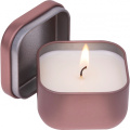 Candle in tin PRAGUE, rose gold