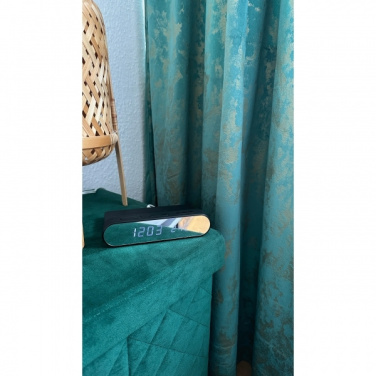 Logotrade promotional merchandise picture of: Alarm Clock and Wireless Charger ADELAIDE