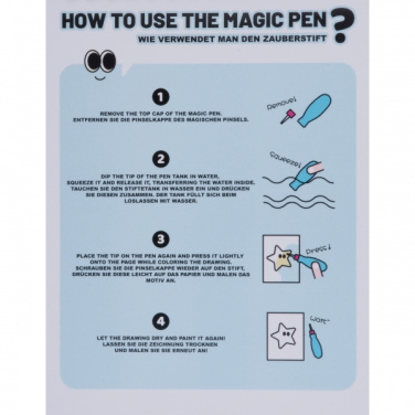 Logotrade promotional giveaway picture of: Watercoloring Book ANGERS