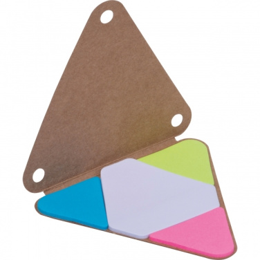 Logo trade promotional merchandise image of: Sticky Note Booklet BOSTON