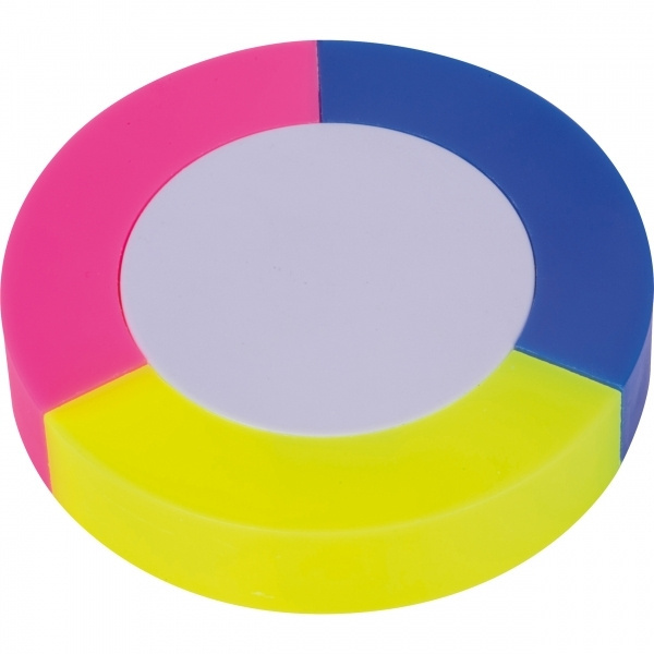 Logo trade promotional product photo of: 3-in-1 Highlighter ANDORRA