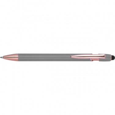 Logo trade promotional giveaways image of: Recycled Semi Gel Pen BELO HORIZONTE