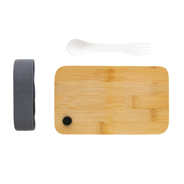 Logo trade promotional gifts image of: RCS RPP lunchbox with bamboo lid