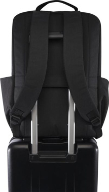Logo trade advertising products image of: Libra 15” GRS recycled laptop backpack 15L