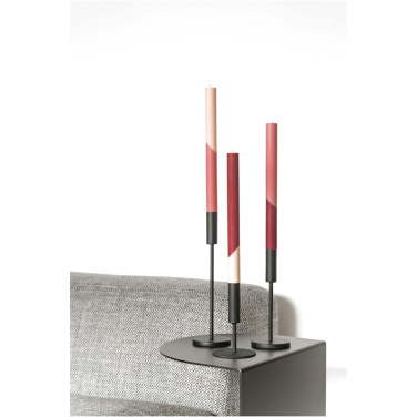 Logo trade corporate gifts picture of: Originalhome Eden diagonal candles - set of 3