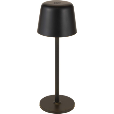 Logo trade promotional merchandise image of: Alya rechargeable dimmable table lamp with 3 light modes