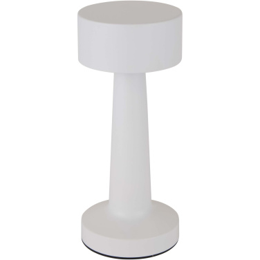 Logo trade promotional item photo of: Aludra rechargeable dimmable table lamp with 3 light modes