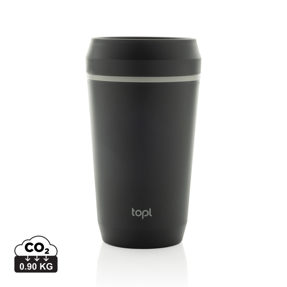 Logo trade business gift photo of: Topl Recycled Plastic To Go Tumbler Patented 360 Lid 354ml