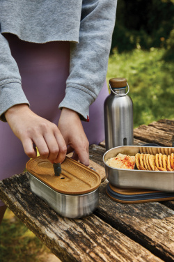 Logo trade promotional items picture of: Black+Blum Stainless Steel Double Bento Box