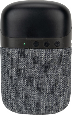 Logotrade advertising product image of: Bluetooth Speaker HF01 with Built-in Earbuds 2 in 1