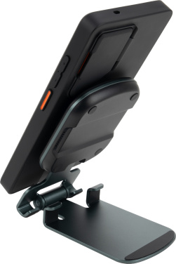 Logo trade promotional products picture of: Phone holder with wireless charger