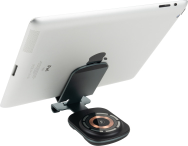 Logo trade promotional products image of: Phone holder with wireless charger