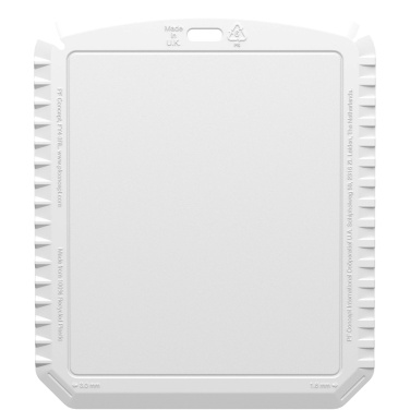 Logo trade advertising products image of: Thrym rectangular recycled plastic ice scraper