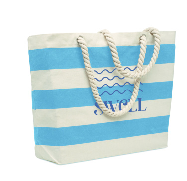 Logo trade promotional gifts image of: Cotton beach bag 220 gr/m²