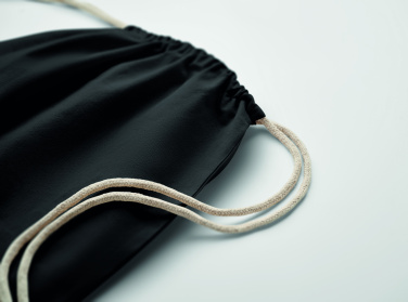 Logotrade promotional merchandise photo of: Drawstring bag Fairtrade 180gr