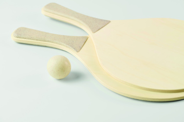 Logo trade promotional giveaway photo of: Beach racket set