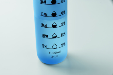 Logotrade promotional item image of: Sports water bottle RPET 1L