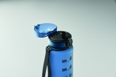 Logotrade advertising products photo of: Sports water bottle RPET 1L