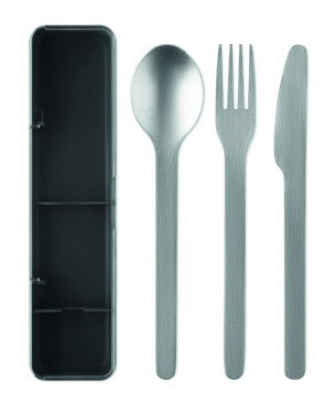 Logotrade corporate gift image of: Stainless steel cutlery set