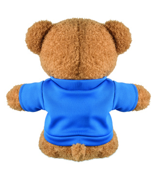 Logo trade promotional merchandise image of: Teddy bear with t-shirt 23 cm