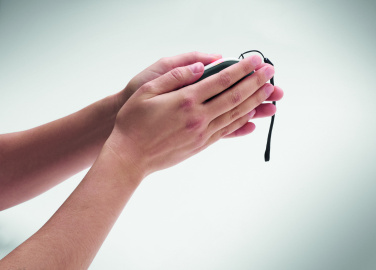 Logo trade promotional giveaways image of: Aluminium electric hand warmer