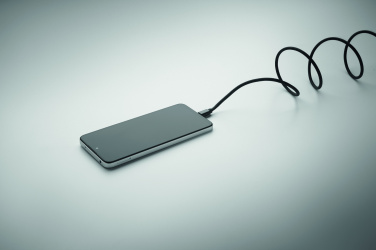 Logo trade promotional products picture of: Braided magnetic cable in RPET