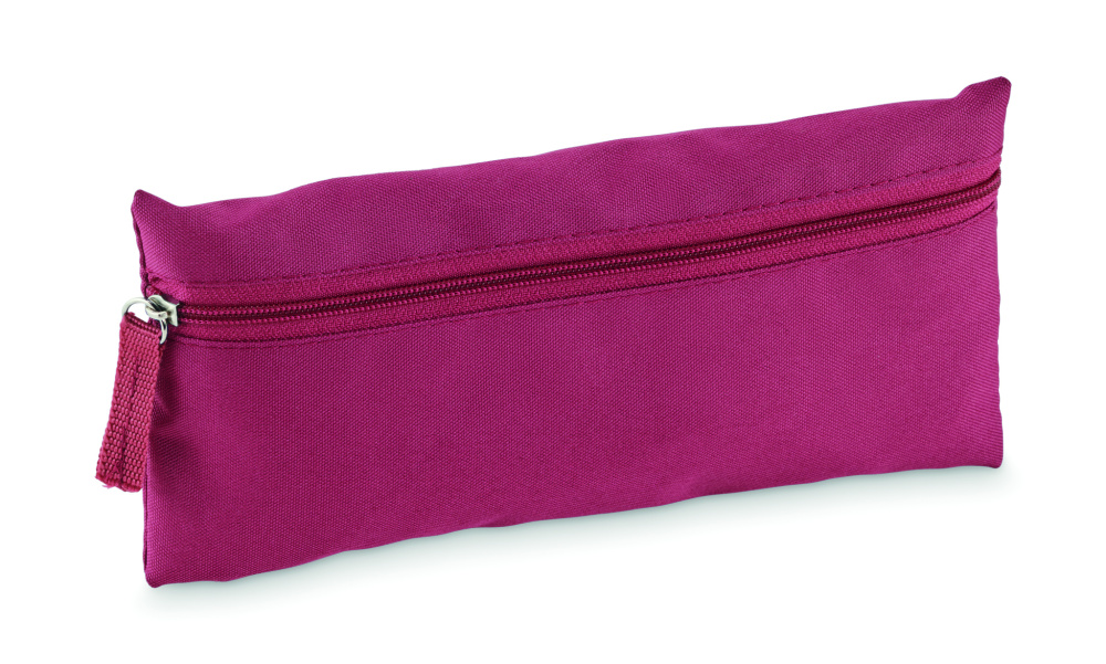 Logo trade promotional giveaways picture of: Zippered pencil case