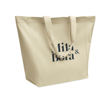 Logo trade corporate gifts image of: Cotton shopping bag