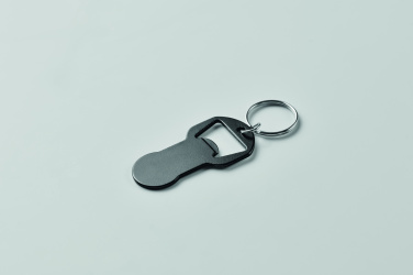 Logo trade business gifts image of: Recycled aluminium bottle opener