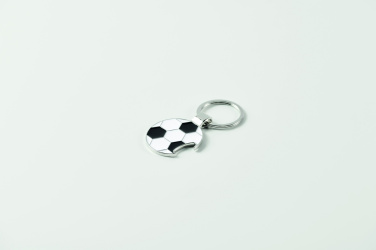 Logo trade promotional gift photo of: Football keyring with opener