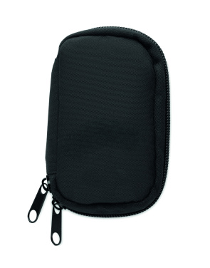 Logo trade promotional products image of: Key case in 300D RPET