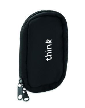 Logo trade promotional items picture of: Key case in 300D RPET