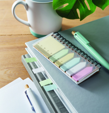 Logo trade promotional merchandise picture of: Memo pad in PP