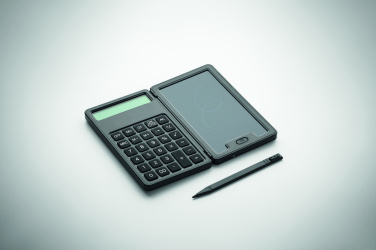 Logo trade advertising products image of: Calculator with LCD tablet