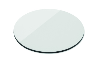 Logo trade advertising products image of: Round magnet in PVC