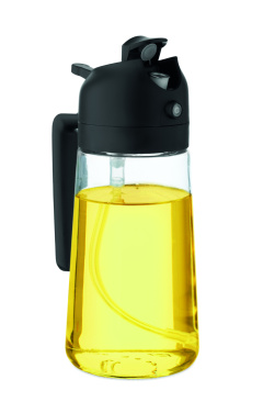 Logo trade promotional items picture of: Glass oil dispenser & sprayer