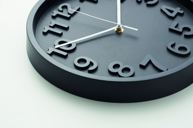 Logo trade promotional products image of: Wall clock in PP