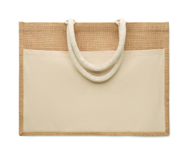 Logo trade corporate gift photo of: Jute shopping bag