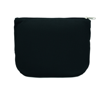 Logo trade advertising products image of: Corduroy cosmetic bag
