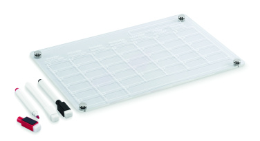 Logotrade promotional giveaways photo of: Magnetic acrylic planner