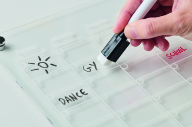 Logo trade promotional items picture of: Magnetic acrylic planner