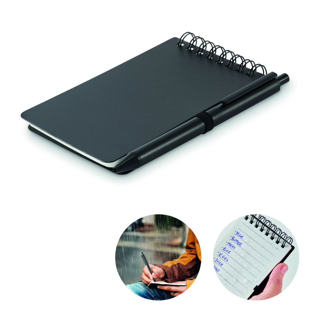 Logotrade promotional product image of: Water repellent notepad