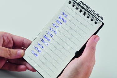 Logotrade promotional item picture of: Water repellent notepad