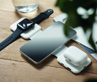 Logo trade promotional merchandise picture of: Foldable charging station