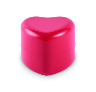 Logo trade corporate gift photo of: Heart shape vegan lip balm