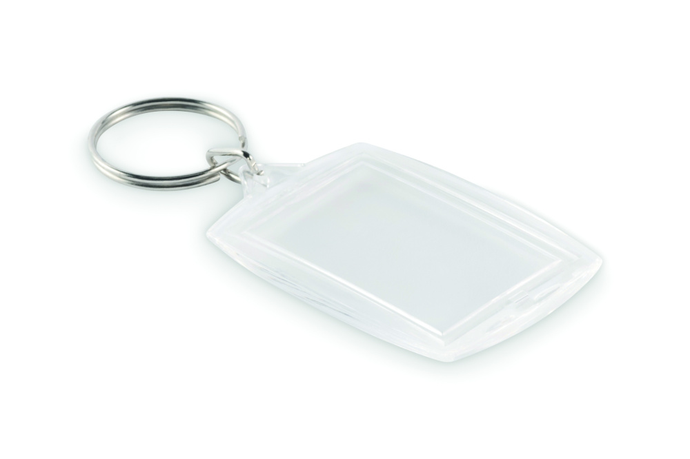 Logo trade promotional product photo of: Classic acrylic keyring