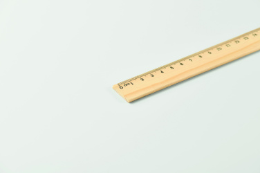 Logotrade promotional item image of: Wooden ruler 20cm