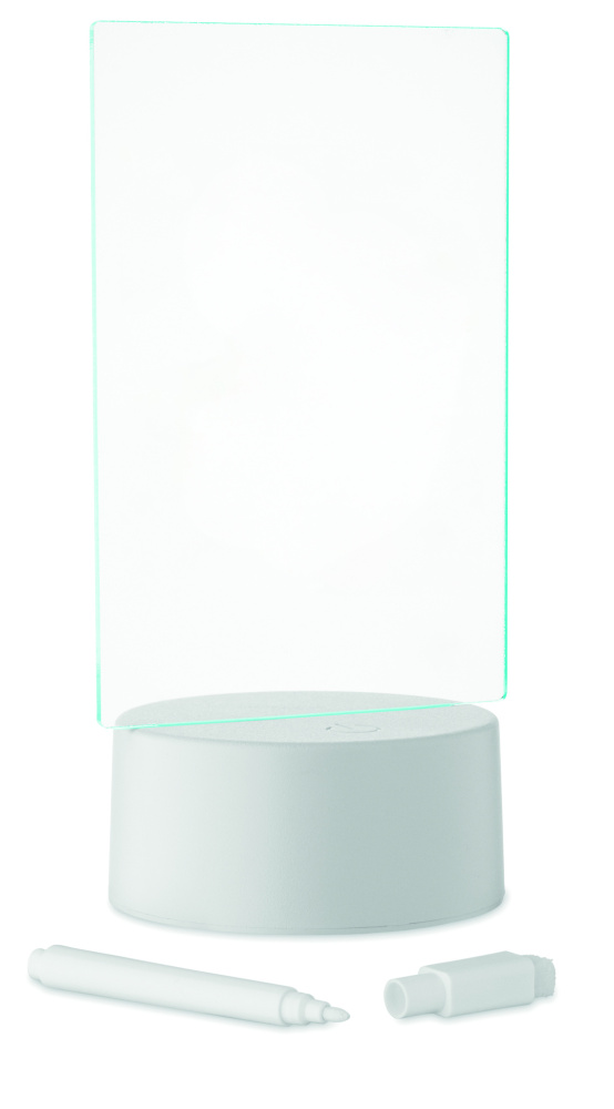 Logotrade corporate gift picture of: Light-up LED memo board